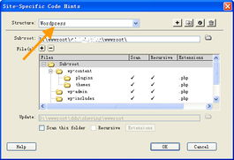 Dreamweaver CS5 中啟用 WordPress 代碼提示功能的圖文方法
